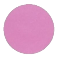 F5729 rol @ 1.000 etiketten permanent rond 35 roze bedrukt